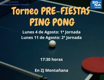Torneo de ping-pong