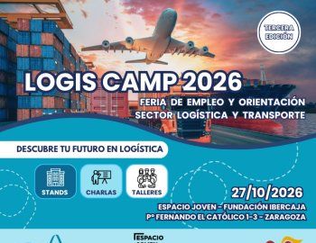 Logis Camp 2026. Feria de empleo y orientación del sector logístico.