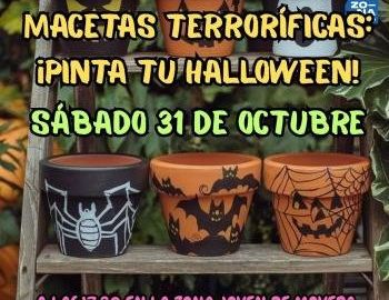 Macetas terroríficas: ¡Pinta tu Halloween!