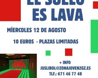 El suelo es lava