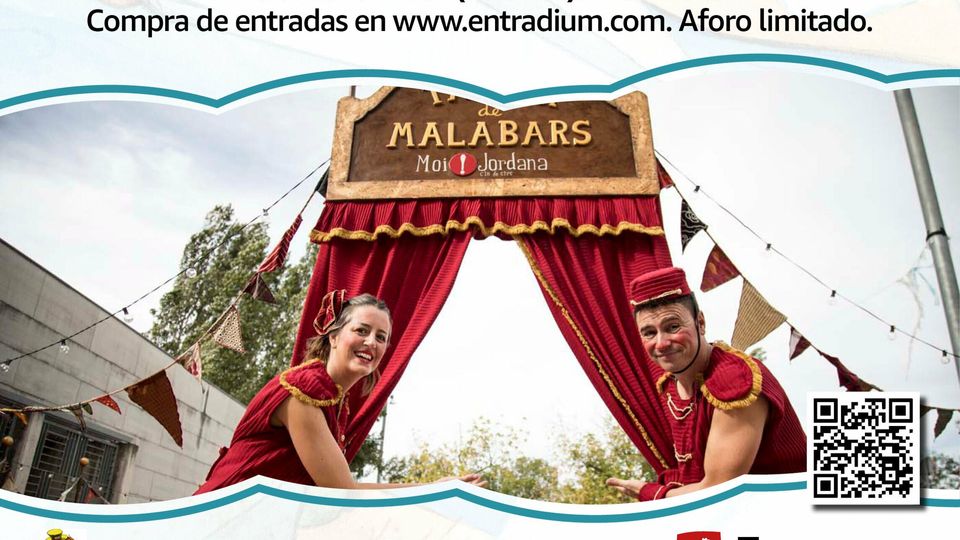 TALLER DE MALABARES, EL ESPECTÁCULO. Moi Jordana Cía de Circo. FESTIVAL JUEGA E IMAGINA. C. Cívico Miralbueno