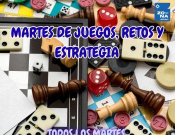 Martes de juegos, retos y estrategia
