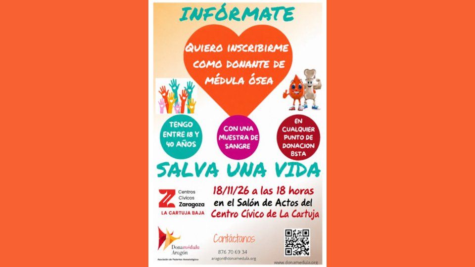 Charla: Donar médula es donar vida