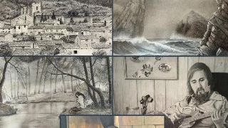 Exposición de dibujos. Carlos J. Sánchez