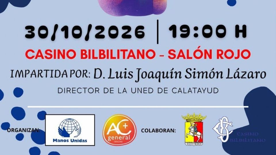 Charla coloquio organizada por Manos Unidas Calatayud