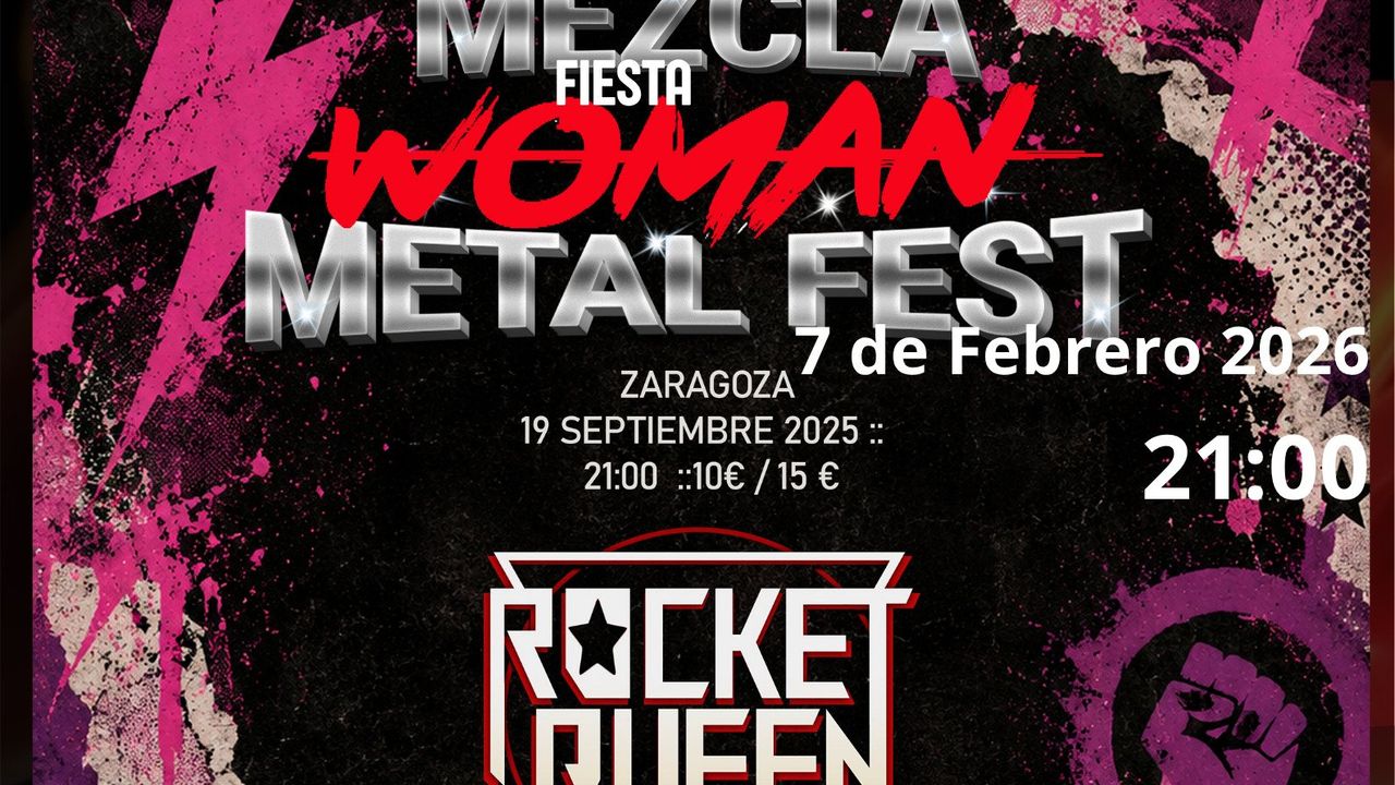 ROCKETQUEEN y el trastero fiesta woman utopia 21:00