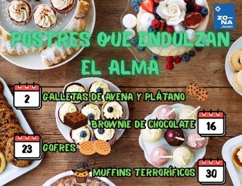 Postres que endulzan el alma