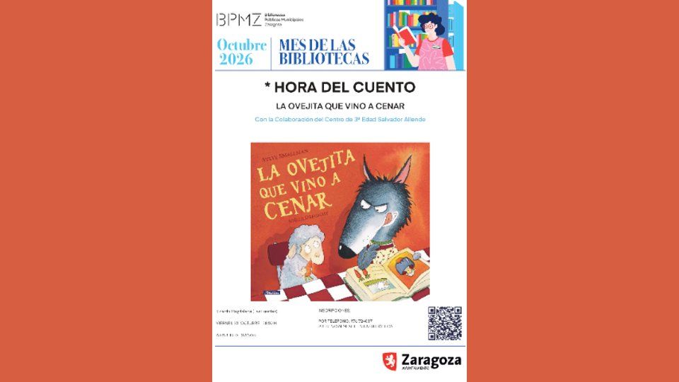Cuentacuentos «La ovejita que vino a cenar»