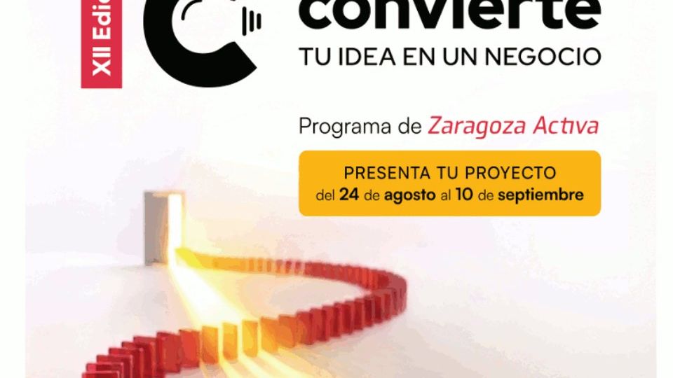 Presentación de solicitudes al programa Convierte tu idea en un negocio