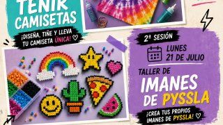 Verano creativo: diseña, crea y llévate tu obra