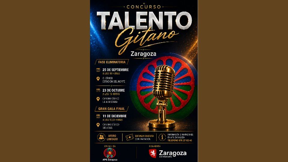 Segunda eliminatoria del Concurso Talento Gitano Zaragoza