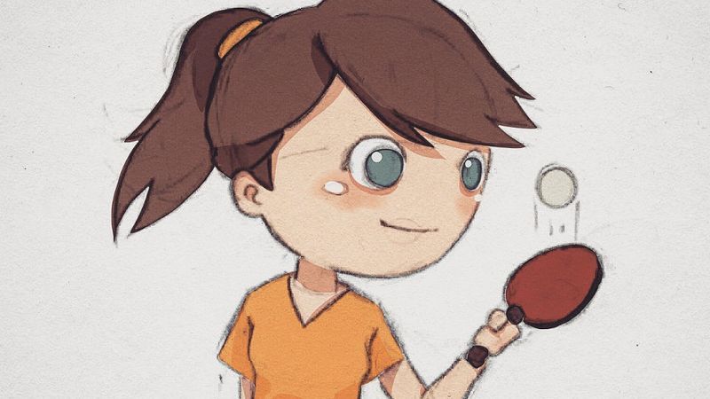 Batalla en la mesa de ping pong