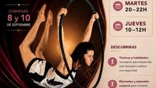 Curso Regular de Acrobacia Aérea (Trapecio/Aro)