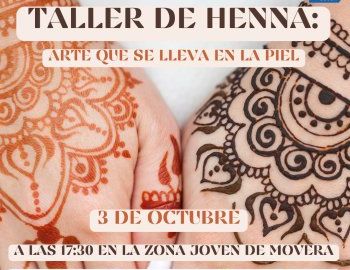 Taller de henna: Arte que se lleva en la piel