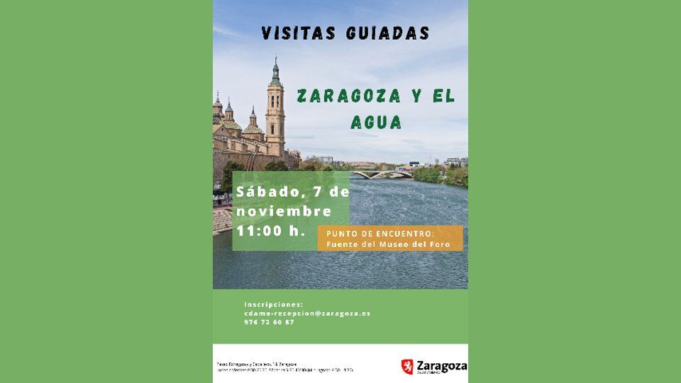 Visita guiada «Zaragoza y el agua»