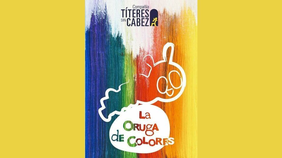 La oruga de colores en C.C. Almozara. Teatro para los más peques en Pilares
