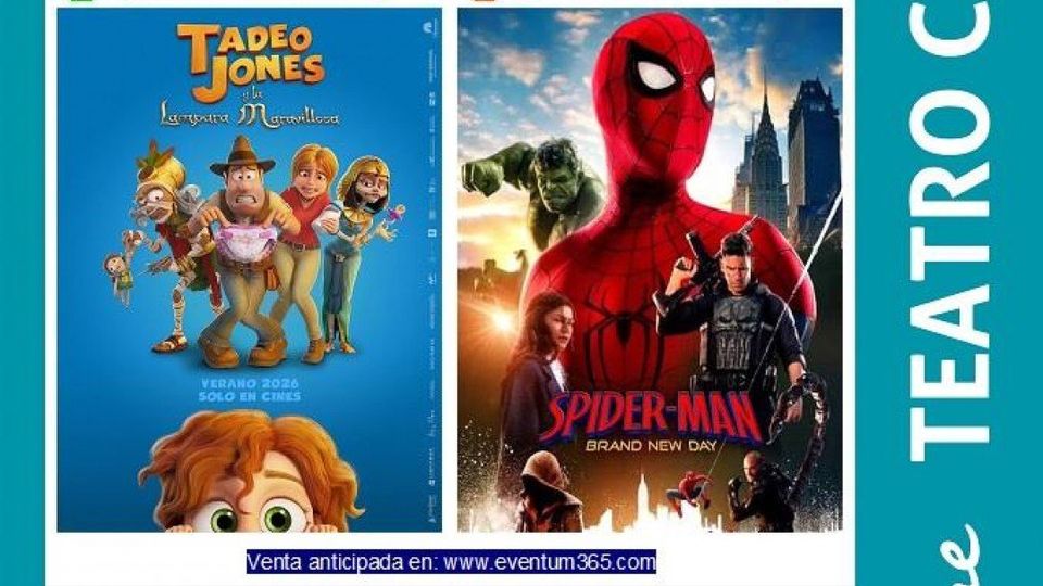 Tadeo Jones y también Spiderman
