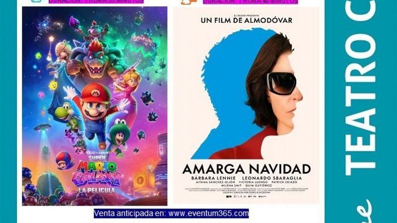 Supermario Galaxy la película y Amarga Navidad