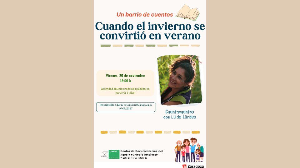 «Cuando el invierno se convirtió en verano». Cuentacuentos con Lü de Lürdes