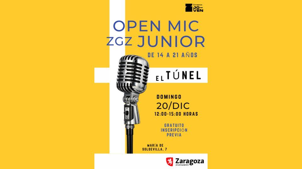 Open Mic ZGZ Junior