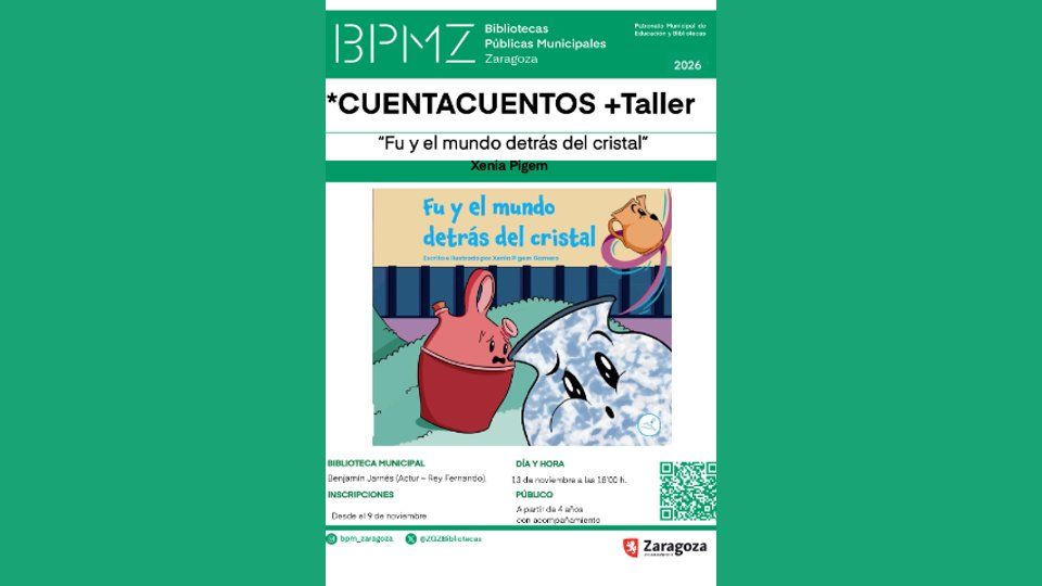 Cuentacuentos y taller «Fu y el mundo detrás del cristal» por Xenia Pigem