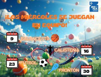 Los miércoles se juegan en equipo