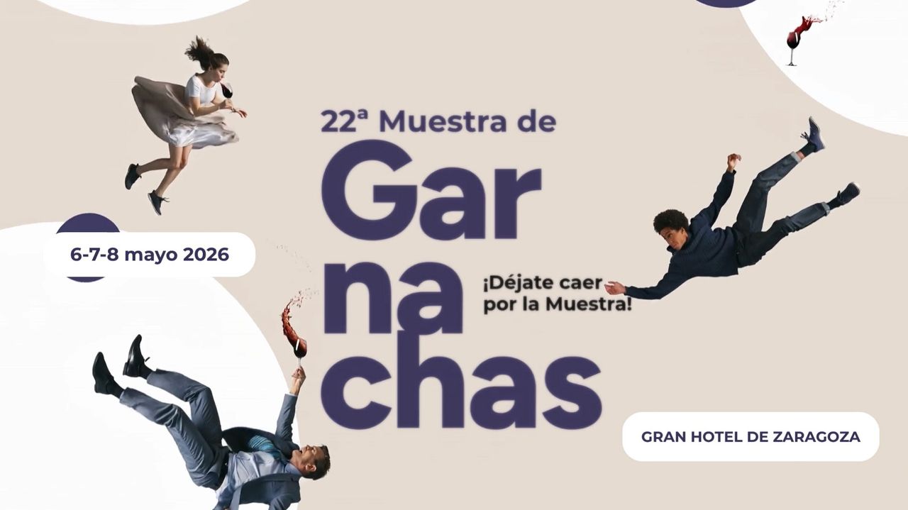 Cartel 22ª Muestra de Garnachas 2026. Foto: Ayutamiento de Zaragoza.