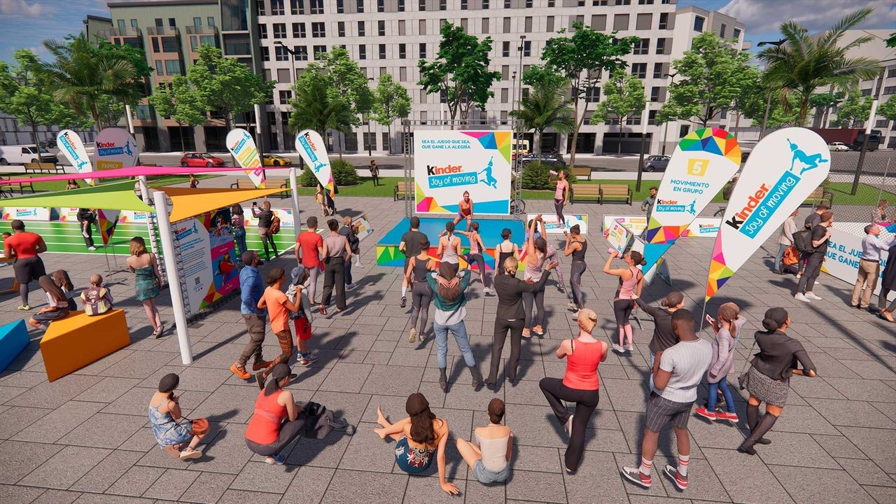 Vive la experiencia Kinder Joy of Moving en Zaragoza