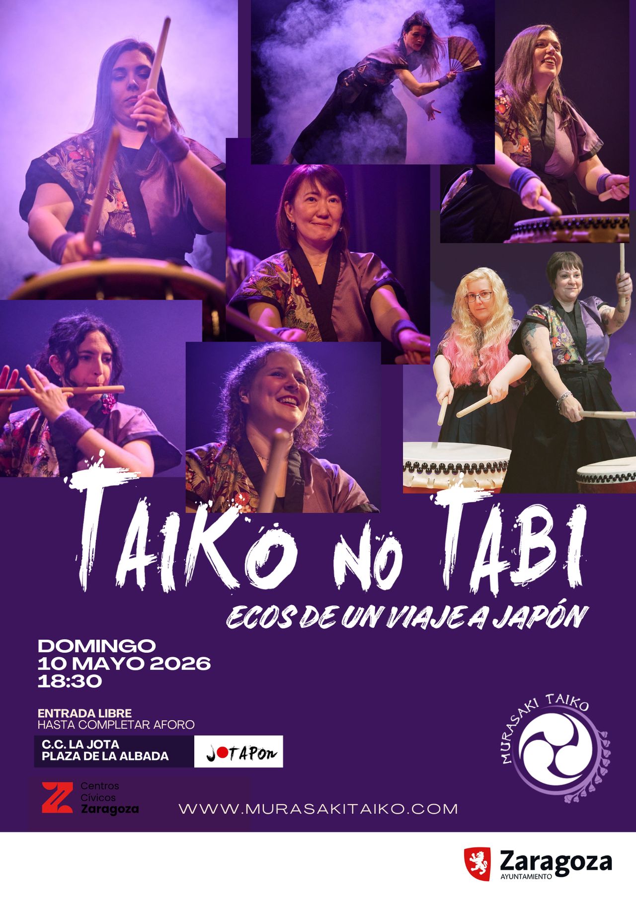 Taiko no Tabi. Foto: Murasaki Taiko.