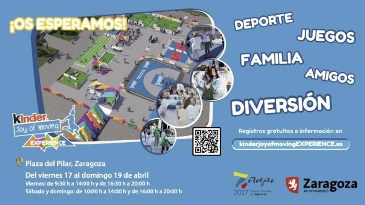 Cartel. Foto: Zaragoza Deporte.